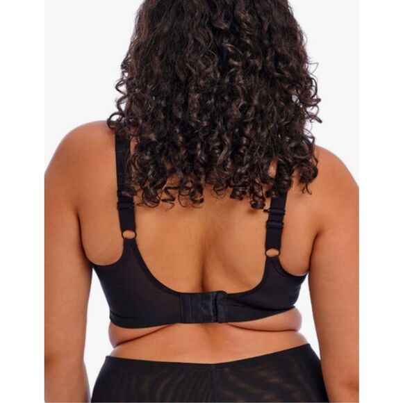 Elomi NWT Matilda Full Figure Underwire Bra Black Dot 38N - Picture 3 of 5